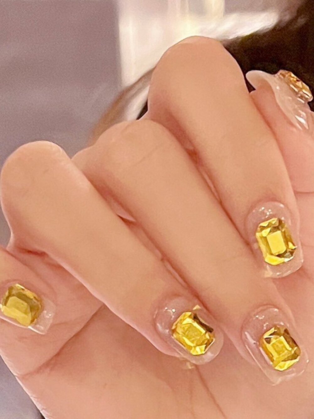 Customizable handmade press-on nails reusable